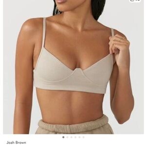 Joah Brown Bra XS/S Sand/Beige
